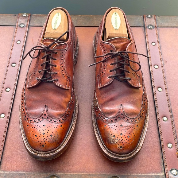Alden brown wingtips for J crew - Picture 7 of 10